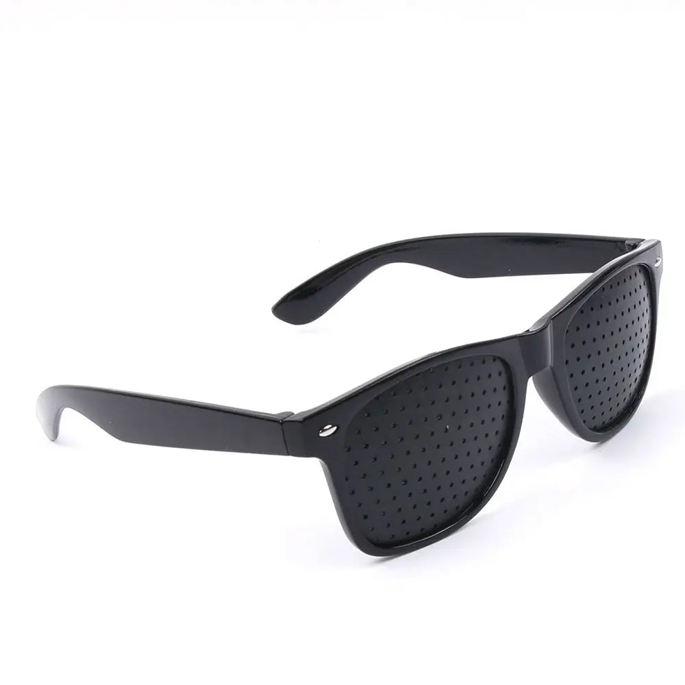 Anti-Myopia Astigmatism Glasses Vision Correction Fatigue Pin Hole Glasses with Holes for Men Women Eyesight Improvement