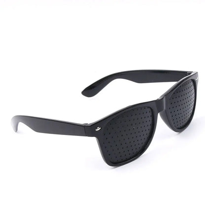Anti-Myopia Astigmatism Glasses Vision Correction Fatigue Pin Hole Glasses with Holes for Men Women Eyesight Improvement