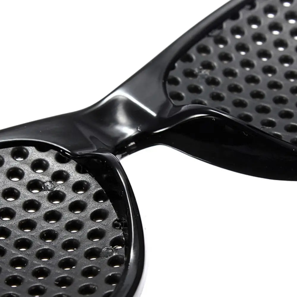 Anti-Myopia Astigmatism Glasses Vision Correction Fatigue Pin Hole Glasses with Holes for Men Women Eyesight Improvement
