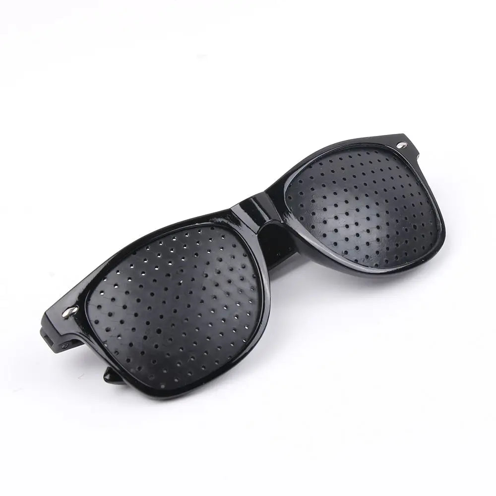 Anti-Myopia Astigmatism Glasses Vision Correction Fatigue Pin Hole Glasses with Holes for Men Women Eyesight Improvement